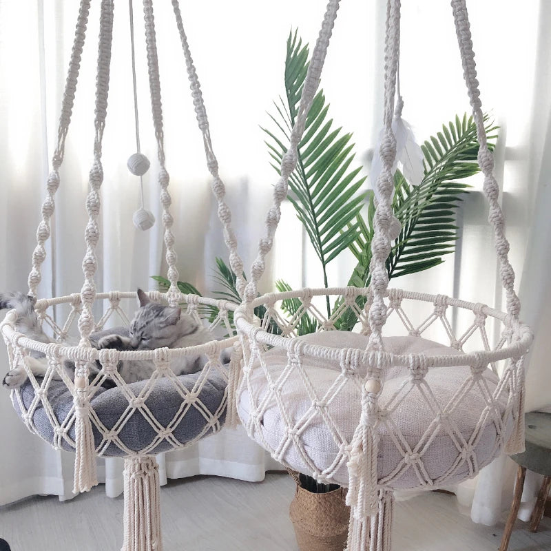 BOHO FELINE HAMMOCK